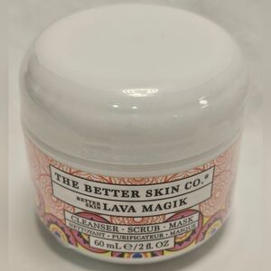 THE BETTER SKIN CO. LAVA MAGIK Cleanser Scrub Mask NEW SEALED